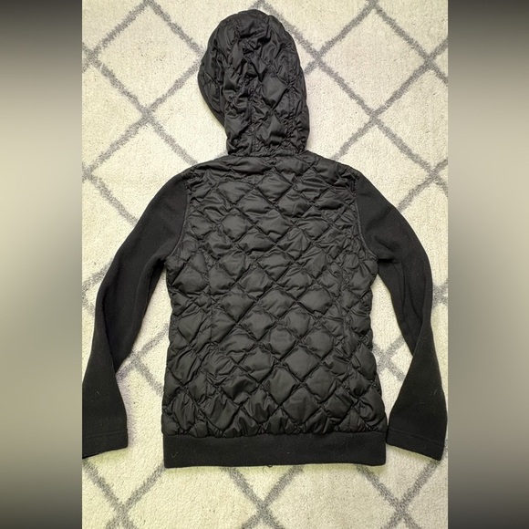 Eddie Bauer Women’s Small Swiss Model 1944 Knit Quilted Down Jacket Rising Sun - Picture 11 of 11